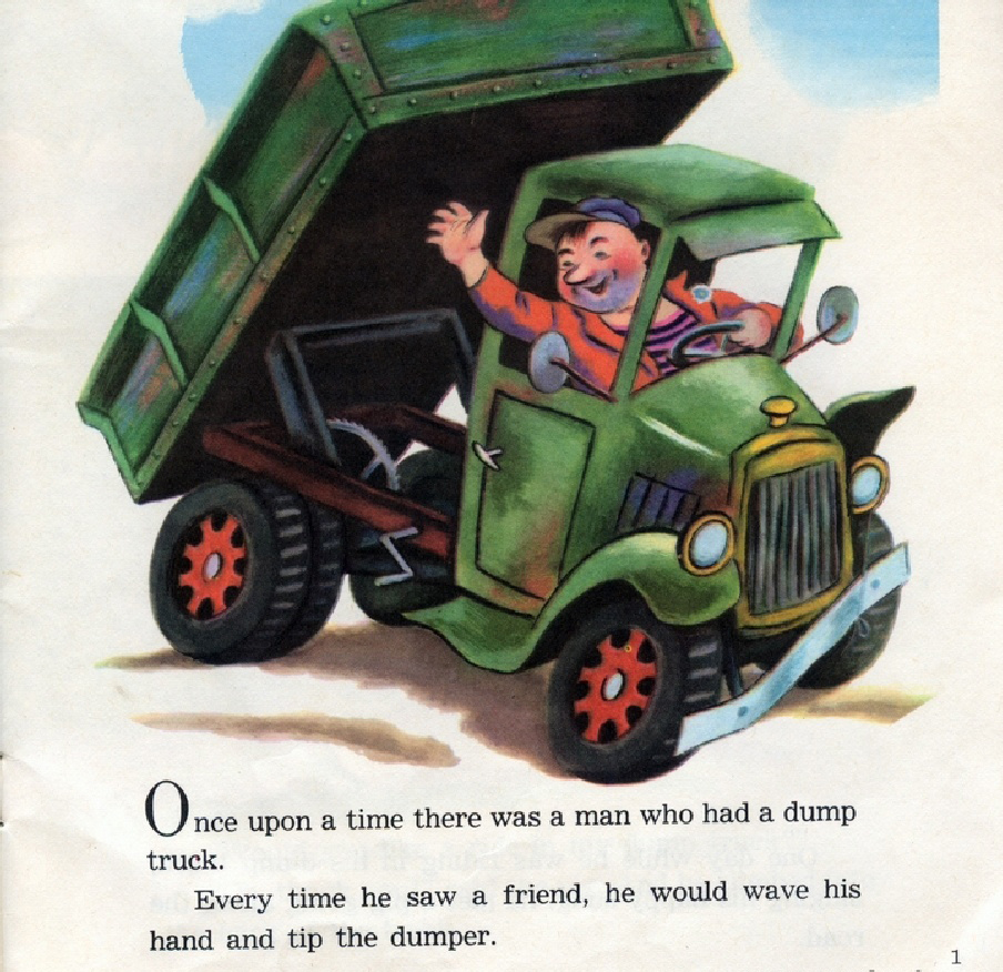 The Happy Man and His Dump Truck (03),绘本,绘本故事,绘本阅读,故事书,童书,图画书,课外阅读